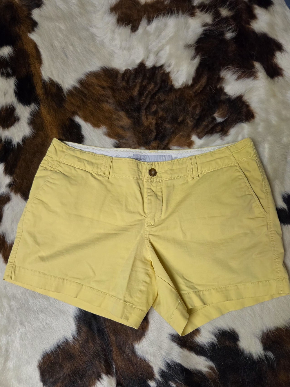 Old Navy Yellow Women’s Bermuda Shorts